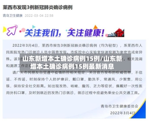 山东新增本土确诊病例15例/山东新增本土确诊病例15例最新消息-第3张图片