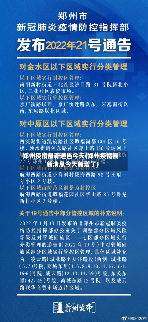 郑州疫情最新通告今天(郑州疫情最新消息今天新增了)-第2张图片