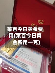 菜百今日黄金费用(菜百今日黄金费用一克)-第2张图片