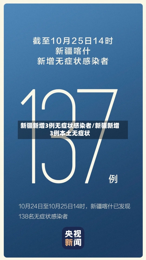 新疆新增3例无症状感染者/新疆新增3例本土无症状-第2张图片