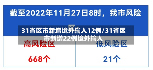 31省区市新增境外输入12例/31省区市新增22例境外输入-第3张图片