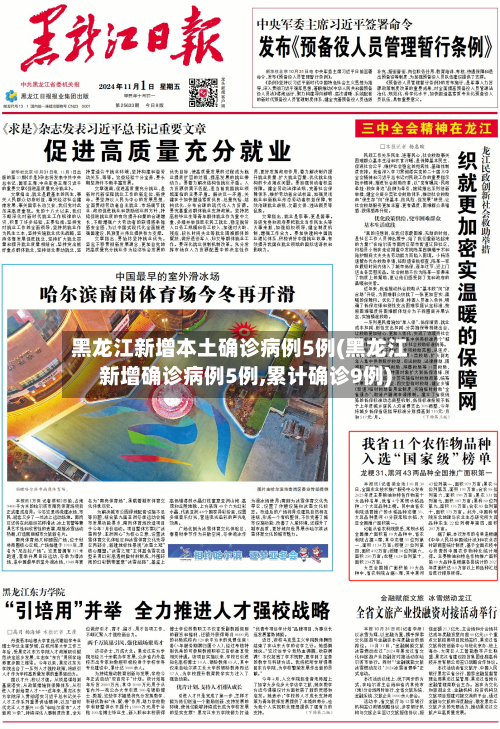黑龙江新增本土确诊病例5例(黑龙江新增确诊病例5例,累计确诊9例)-第2张图片
