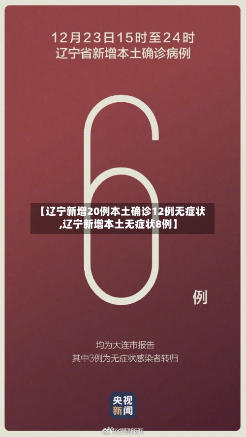 【辽宁新增20例本土确诊12例无症状,辽宁新增本土无症状8例】-第2张图片