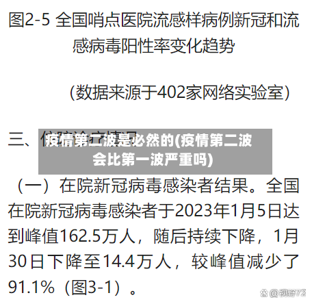 疫情第二波是必然的(疫情第二波会比第一波严重吗)-第2张图片