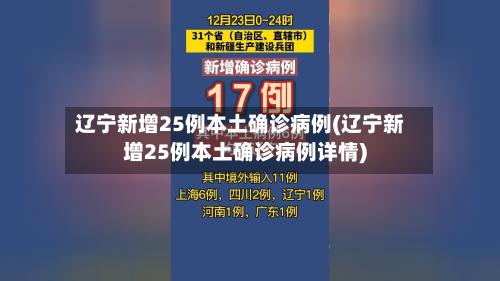 辽宁新增25例本土确诊病例(辽宁新增25例本土确诊病例详情)-第2张图片