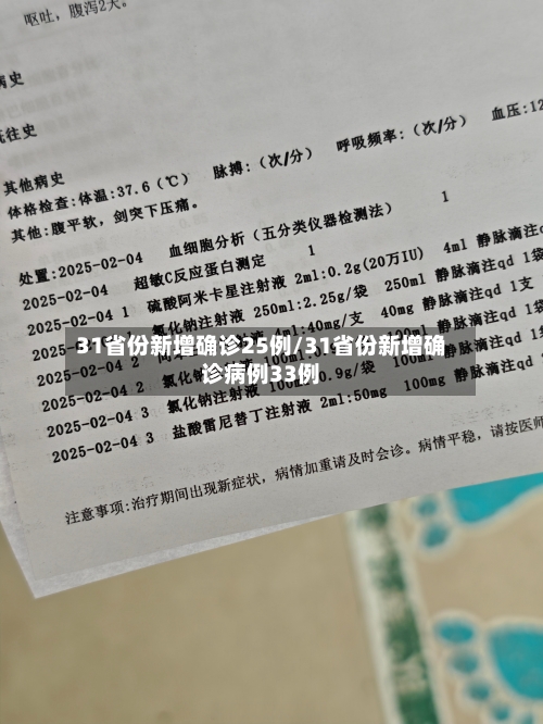 31省份新增确诊25例/31省份新增确诊病例33例-第3张图片