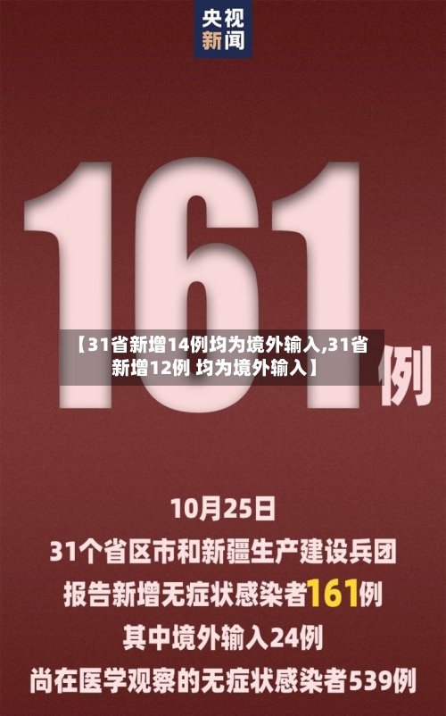 【31省新增14例均为境外输入,31省新增12例 均为境外输入】-第2张图片