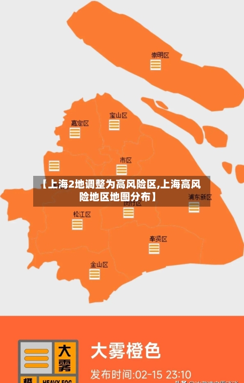 【上海2地调整为高风险区,上海高风险地区地图分布】
